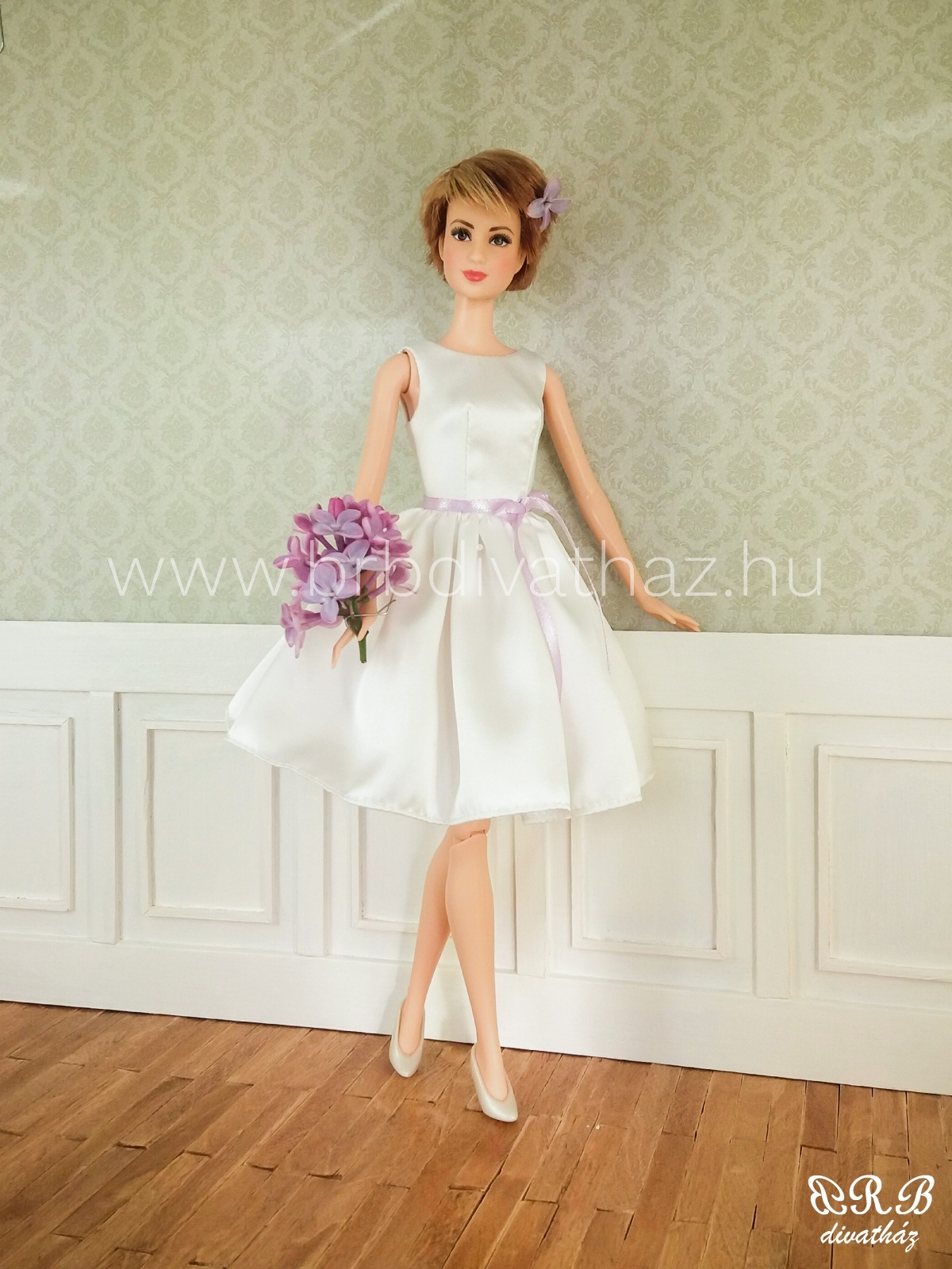 Barbie menyasszonyi ruha Poppy Parker menyasszonyi ruha BRB divatház