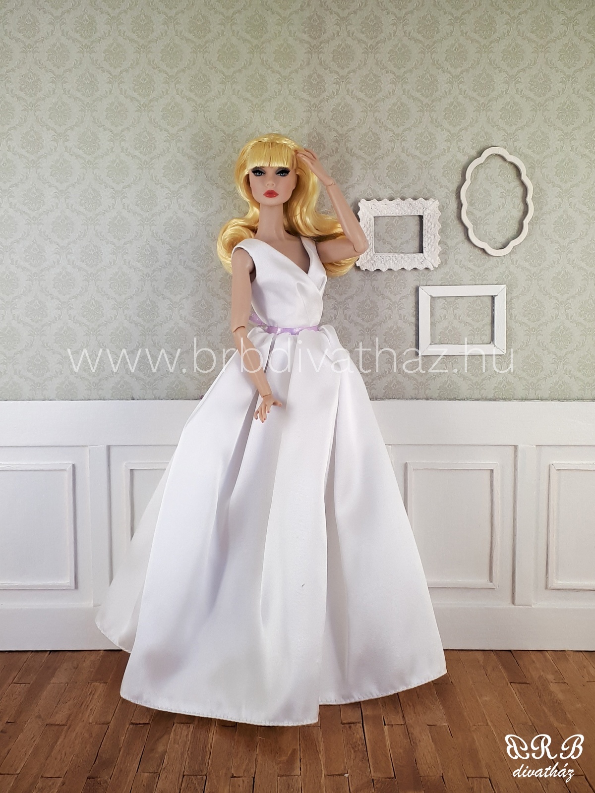 Barbie menyasszonyi ruha Poppy Parker menyasszonyi ruha BRB divatház
