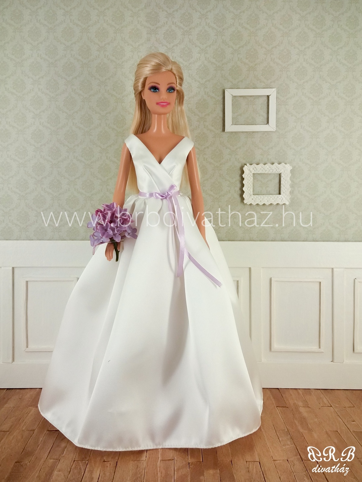 Barbie menyasszonyi ruha Poppy Parker menyasszonyi ruha BRB divatház