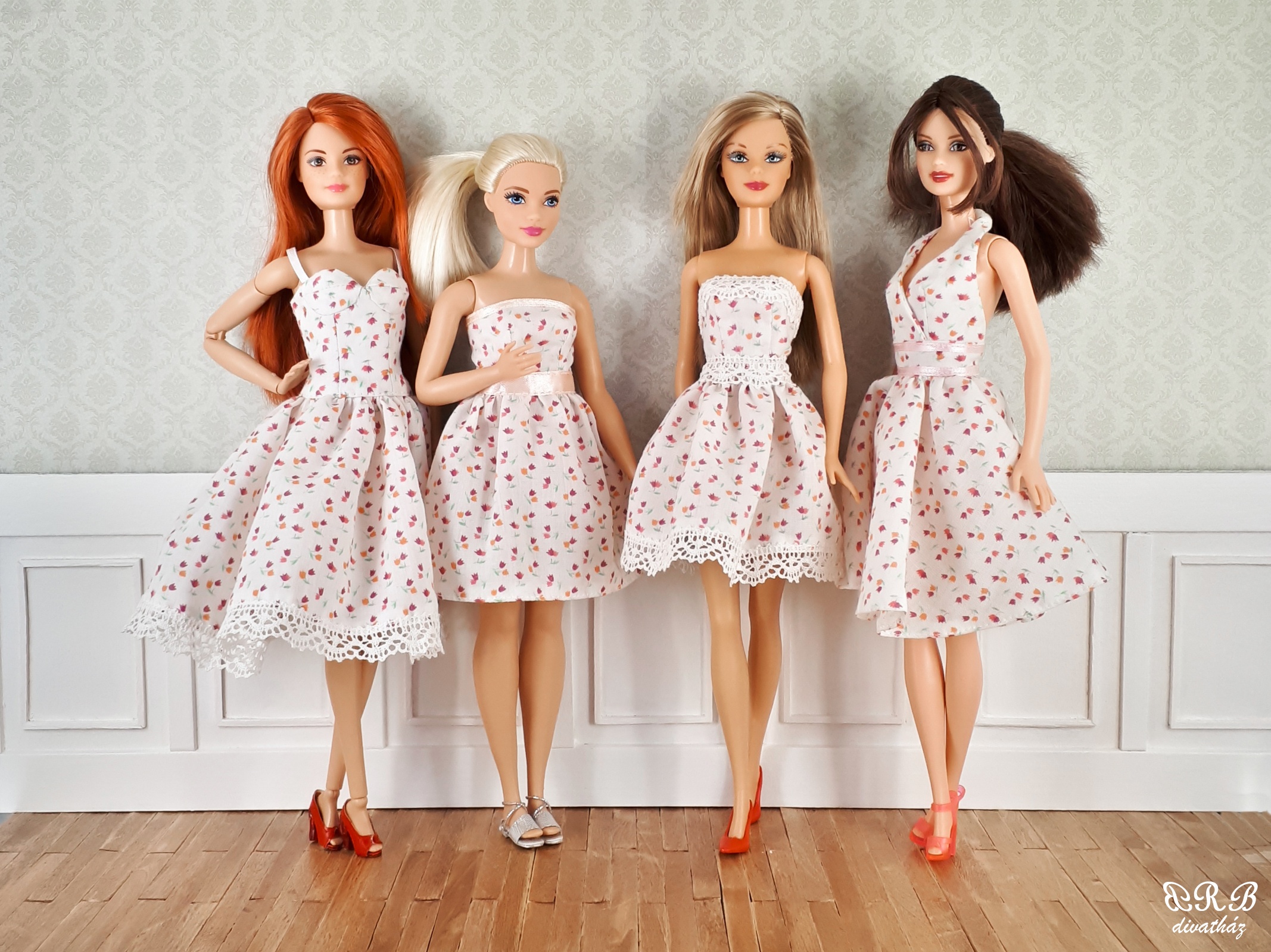 made to move curvy fashion fever Barbie BRB divatház